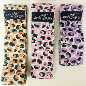 Premium 3-Pack Fabric Resistance Bands Set